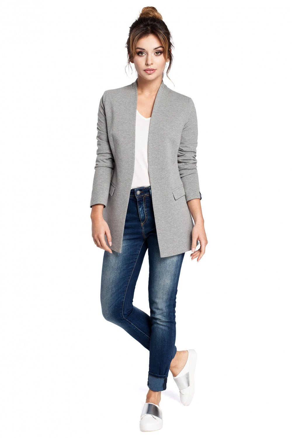 Blazer femme BeWear — gris
