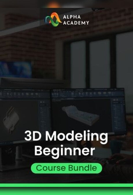 3D Modeling Beginner Course Bundle - Alpha Academy Key - GLOBAL