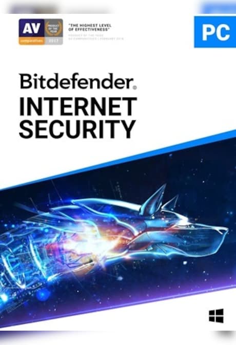 Bitdefender Internet Security 2020 (PC) 1 Device, 2 Years - Bitdefender Key - GLOBAL