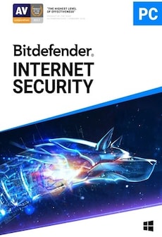 Bitdefender Internet Security (PC) 3 Devices, 3 Years - Bitdefender Key - GLOBAL