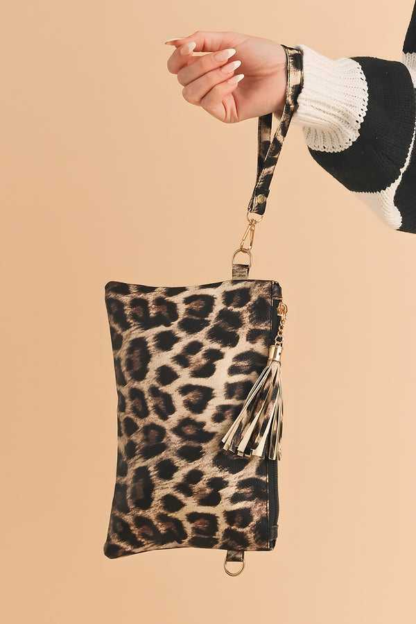 Pièce mode femme léopard, zip, bretelles