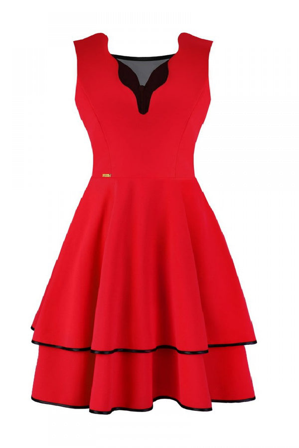 Robe femme Jersa De Cocktail De — rouge