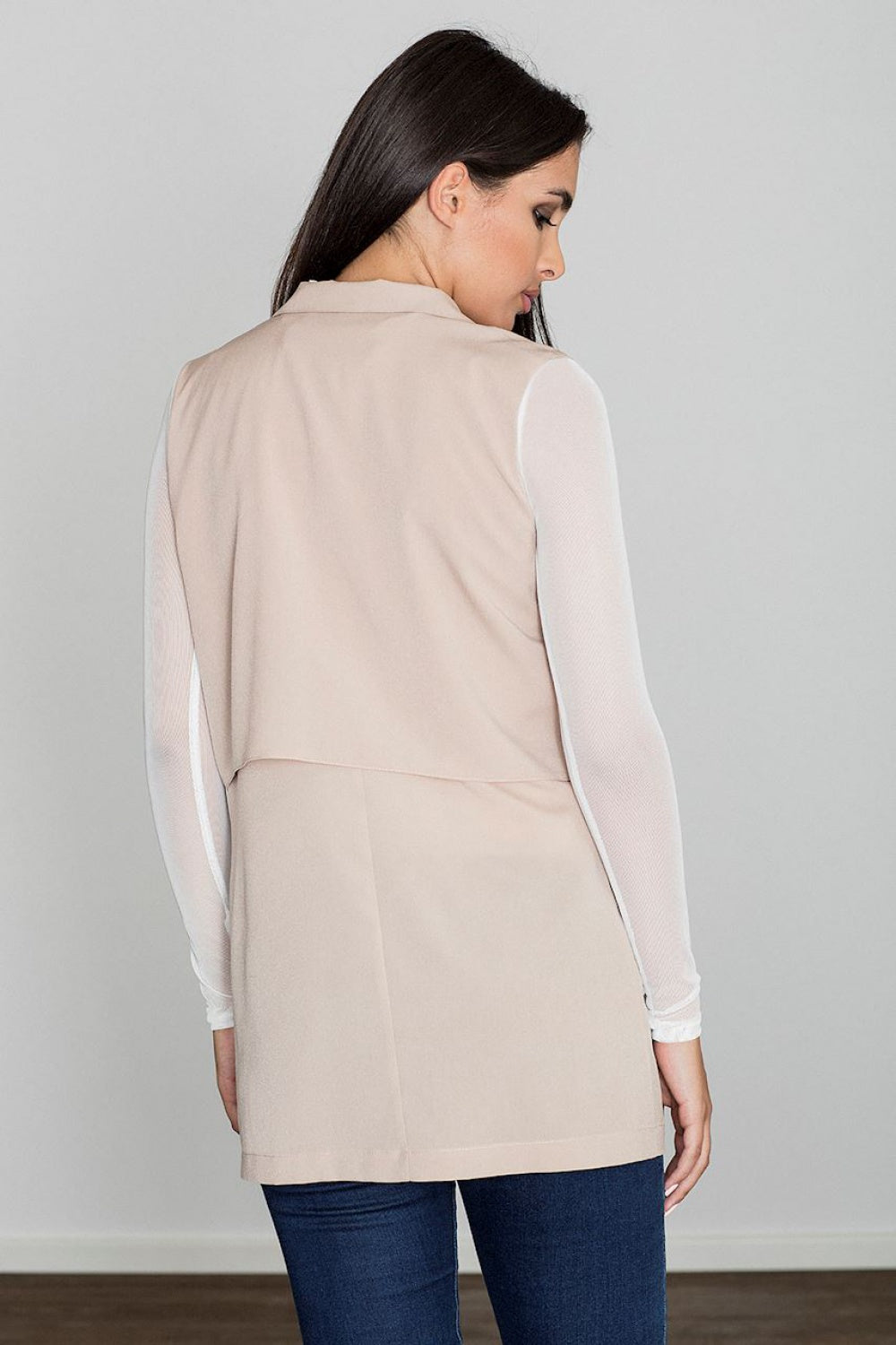 Gilet femme Figl — beige