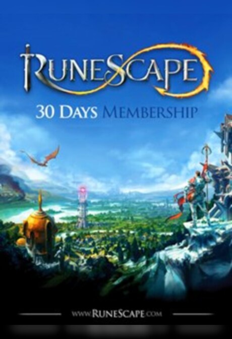 RuneScape Membership Timecard (PC) 30 Days - Runescape Key - GLOBAL