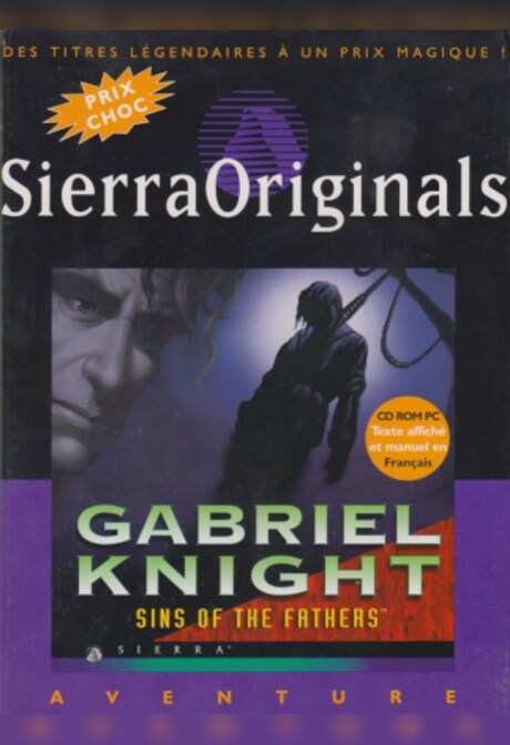 Gabriel Knight: Sins of the Fathers Steam Key GLOBAL