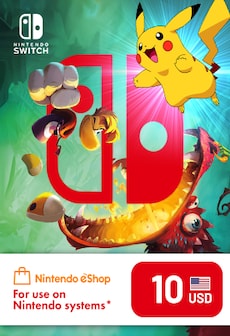 Nintendo eShop Card 10 USD - Nintendo eShop Key - UNITED STATES