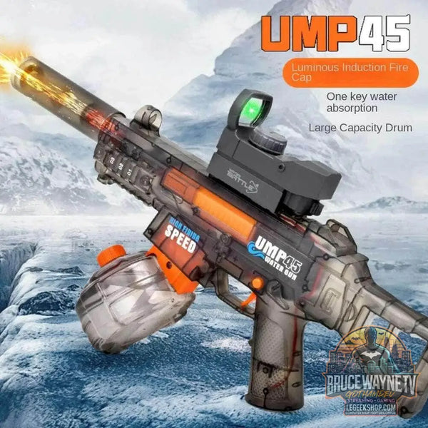 🔫 Pistolet à Eau Électrique Puissant – Aspiration Auto & Fun Illimité 🔫 - Legeekshop