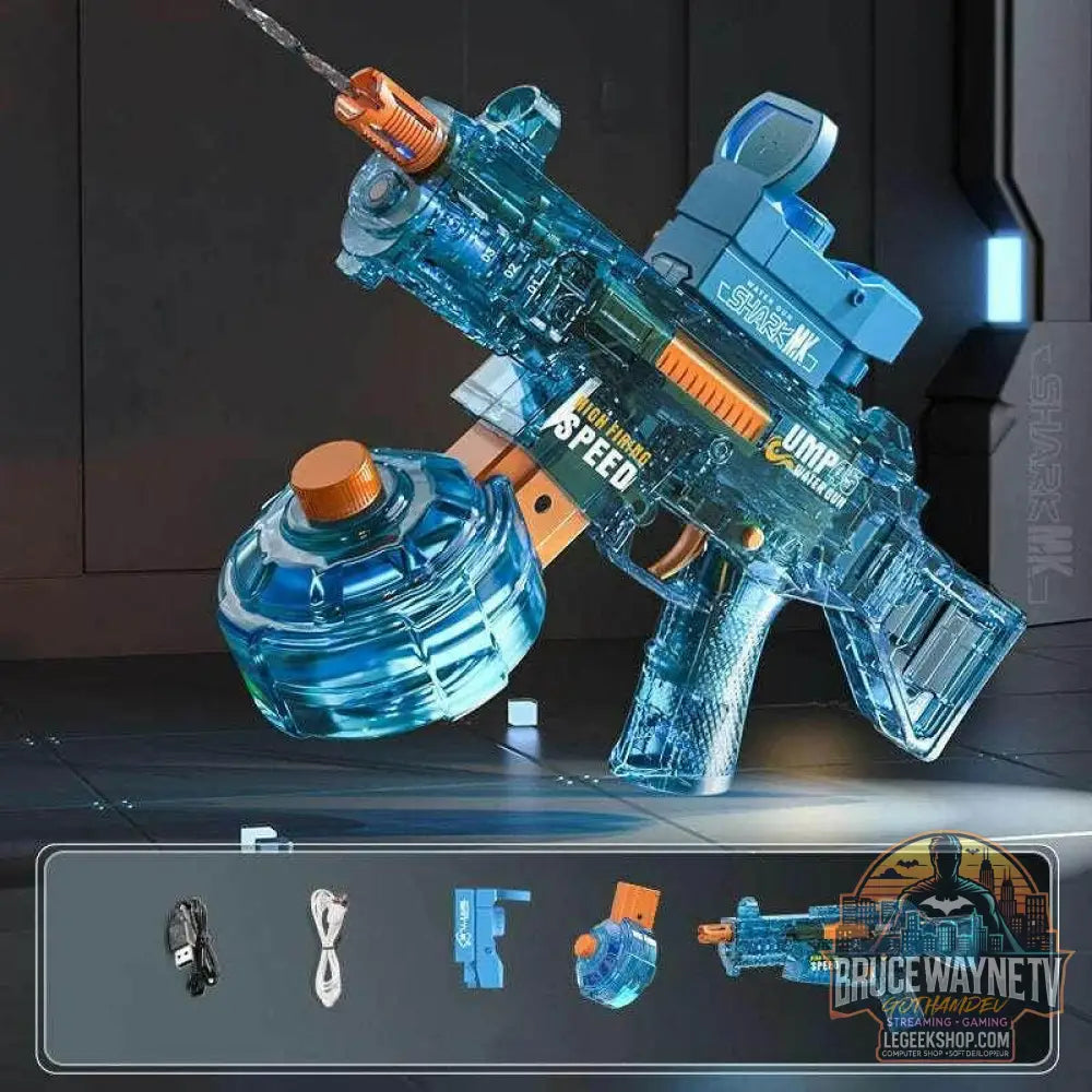 🔫 Pistolet à Eau Électrique Puissant – Aspiration Auto & Fun Illimité 🔫 - Legeekshop