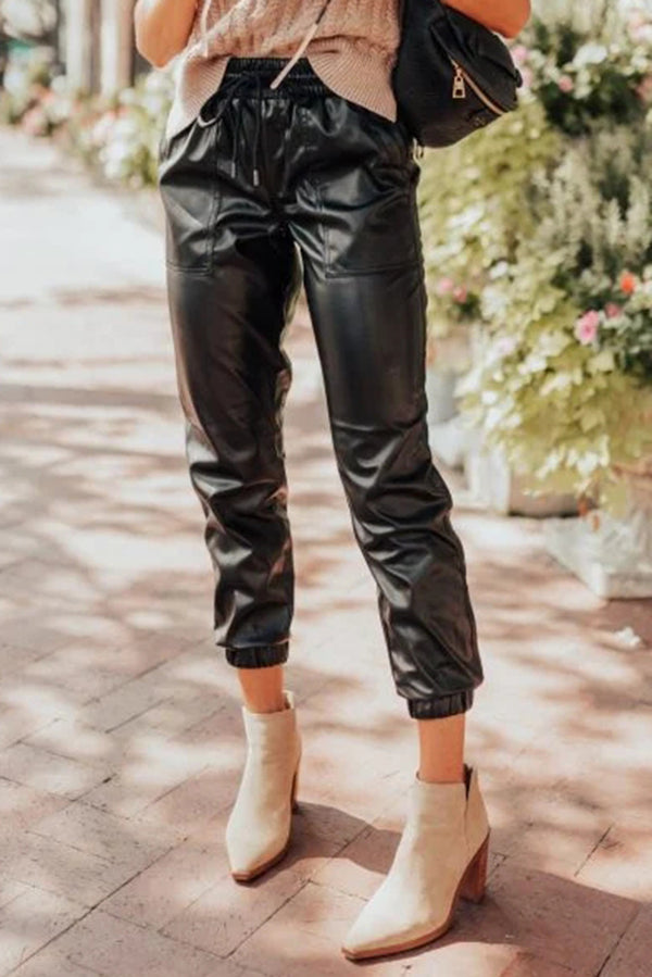 Pièce mode femme smocké, à cordon — noir