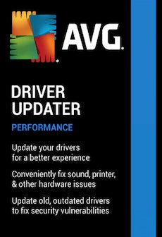 AVG Driver Updater (PC) 3 Devices, 1 Year - AVG Key - GLOBAL