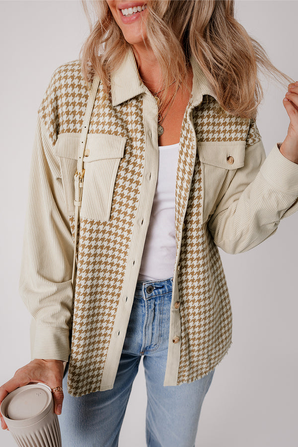 Pièce mode femme patchwork, poches