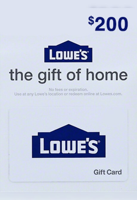 Lowe's 200 USD - Lowe's Key - UNITED STATES