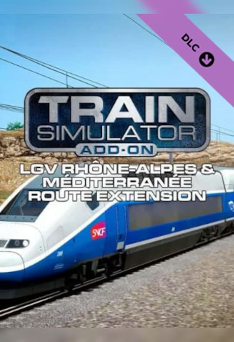 Train Simulator: LGV Rhône-Alpes & Méditerranée Route Extension Add-On (PC) - Steam Gift - EUROPE