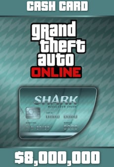 Grand Theft Auto Online: Megalodon Shark Cash Card (PC) 8000000 - Rockstar Key - EUROPE