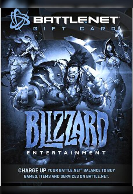 Blizzard Gift Card 50 EUR  - Battle.net Key  - For EUR Currency Only