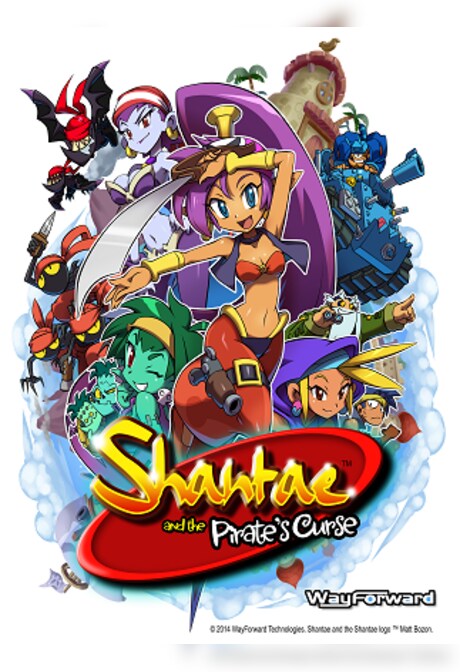 Shantae and the Pirate's Curse WII U (Nintendo WiiU) - Nintendo eShop Key - EUROPE