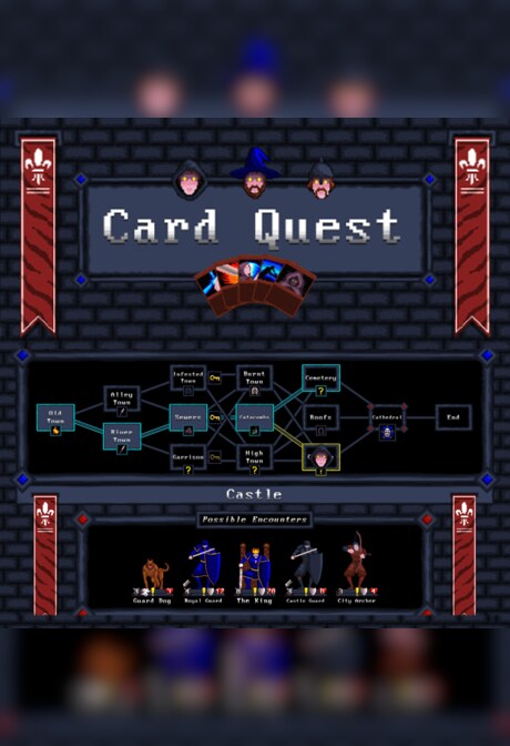 Card Quest Steam Key GLOBAL