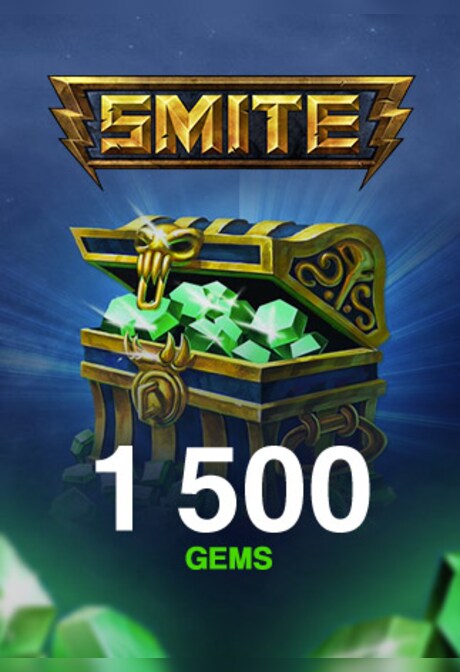 SMITE GEMS 1500 Coins (PC) - SMITE Key - GLOBAL