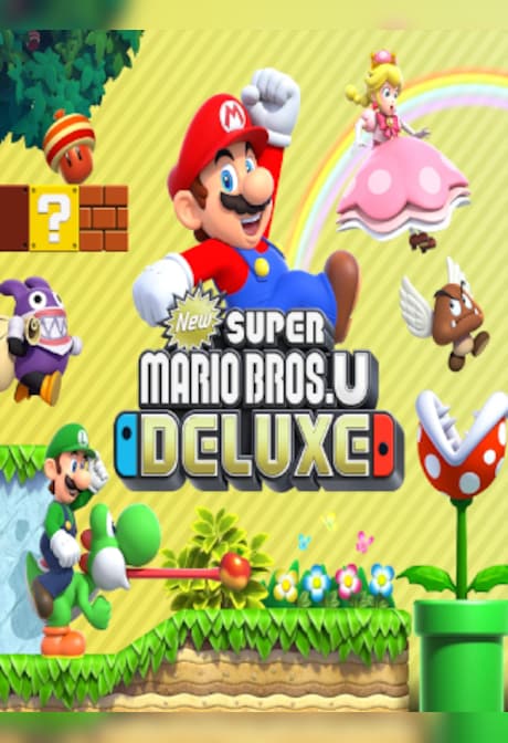 New Super Mario Bros. U Deluxe Nintendo Switch - Nintendo eShop Key - NORTH AMERICA