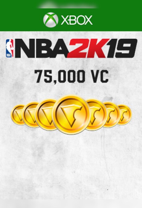 NBA 2K19 Virtual Currency (Xbox One) 75000 Coins - Xbox Live Key - GLOBAL