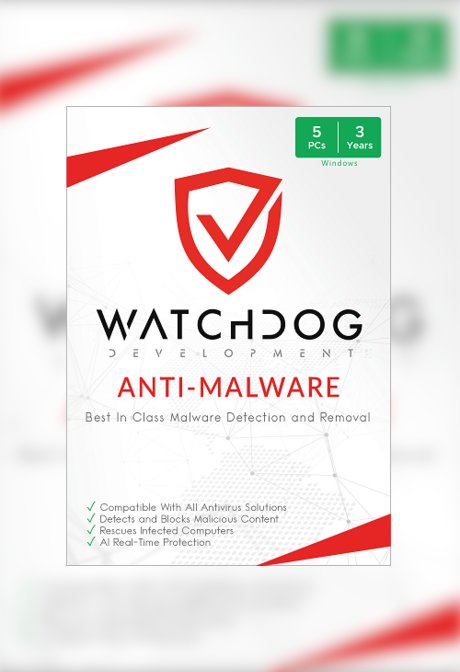 Watchdog Anti-Malware 5 PC 3 Years - Key - GLOBAL