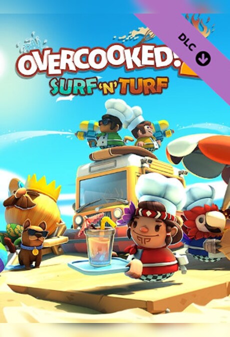 Overcooked! 2 - Surf 'n' Turf (PC) - Steam Key - CIS