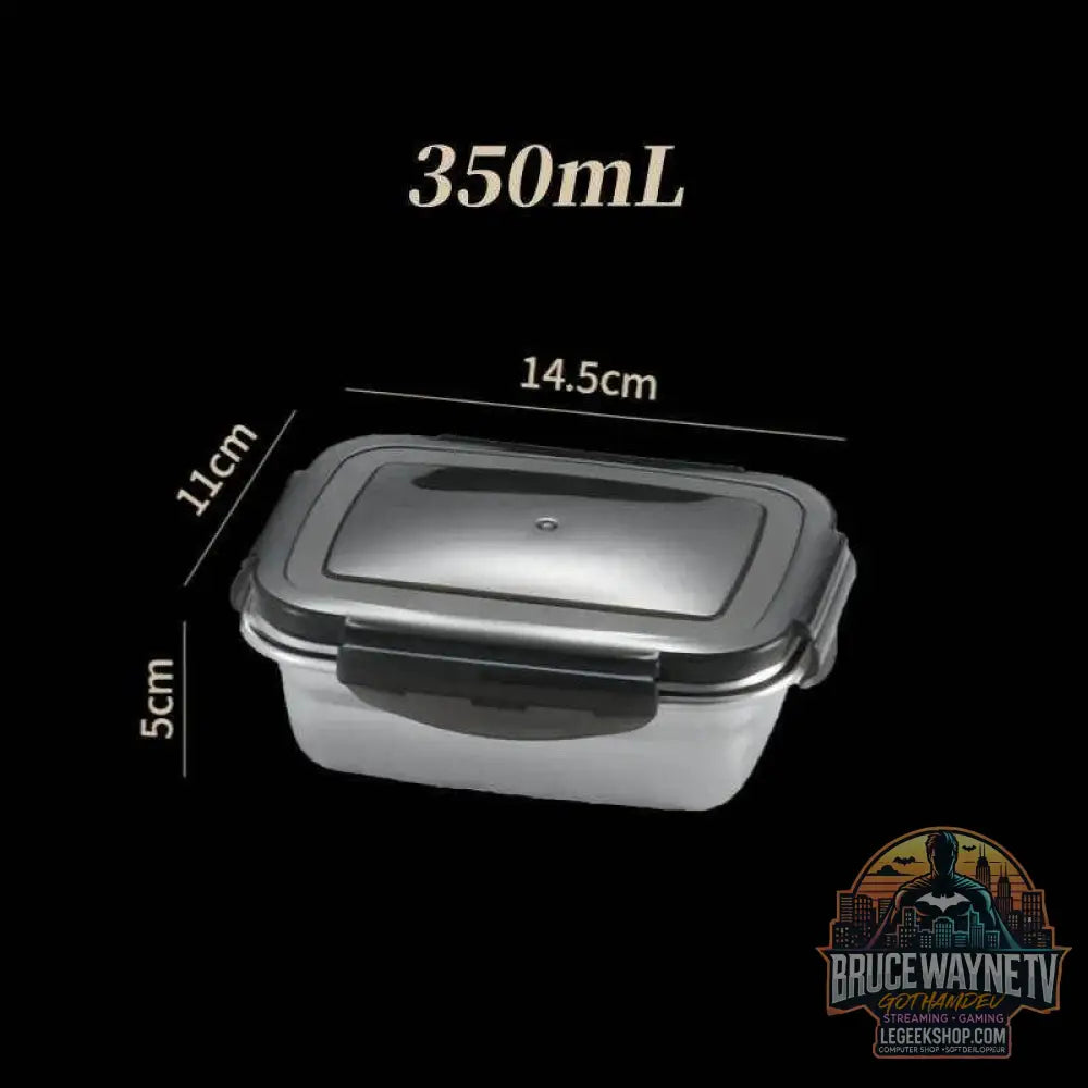 🥗 Boîte Alimentaire Inox 304 Hermétique | Lunch Box Bento Durable - Legeekshop