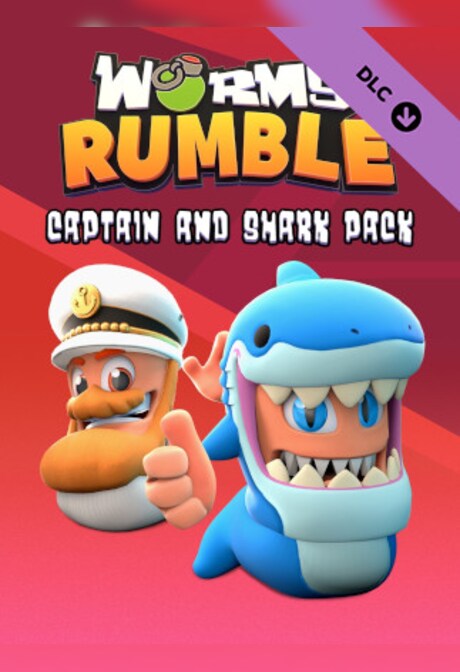 Worms Rumble - Captain & Shark Double Pack (PC) - Steam Key - GLOBAL