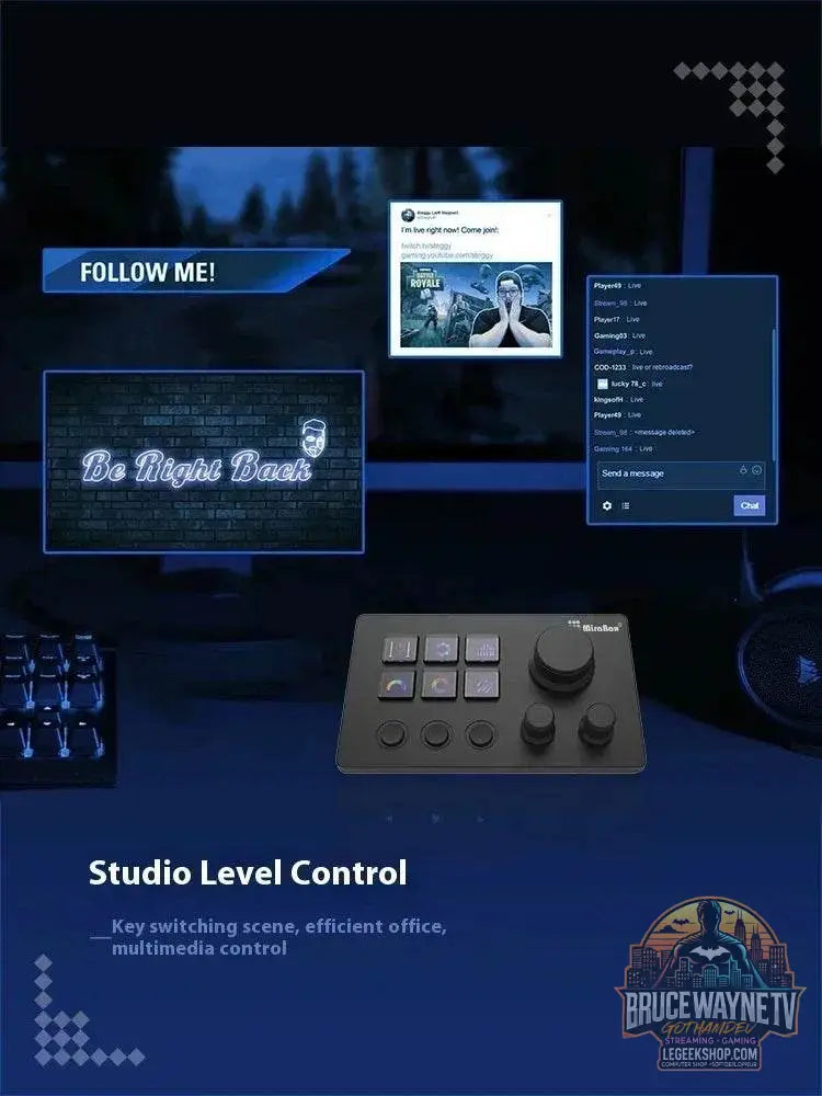 🎮 Clavier Macro Visuel Mirabox N3 – Streamdeck Personnalisable pour PC - Legeekshop
