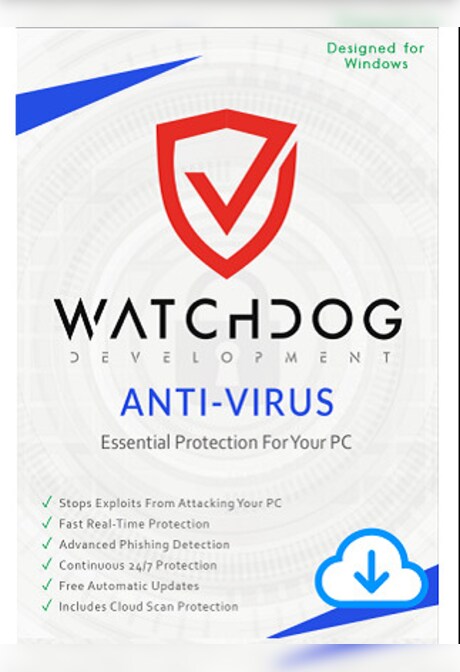 Watchdog Anti-Virus (1 PC, 1 Year) - Key - GLOBAL