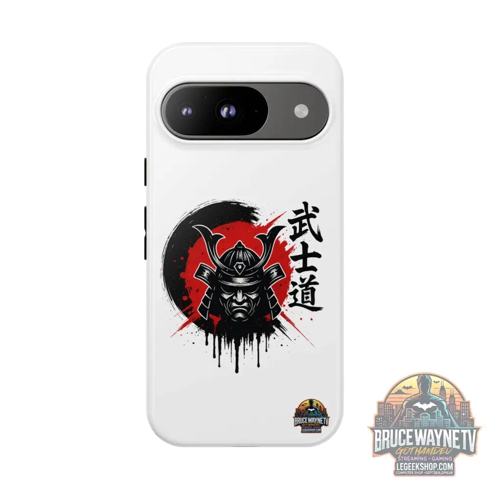 📱 samurai phone case – coque renforcée Pixel & Galaxy 📱 - Google Pixel 9 / Glossy - Phone Case