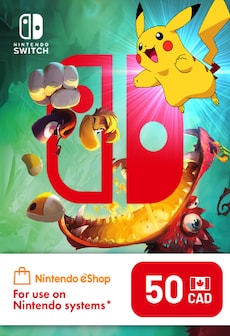 Nintendo eShop Card 50 CAD - Nintendo eShop Key - CANADA