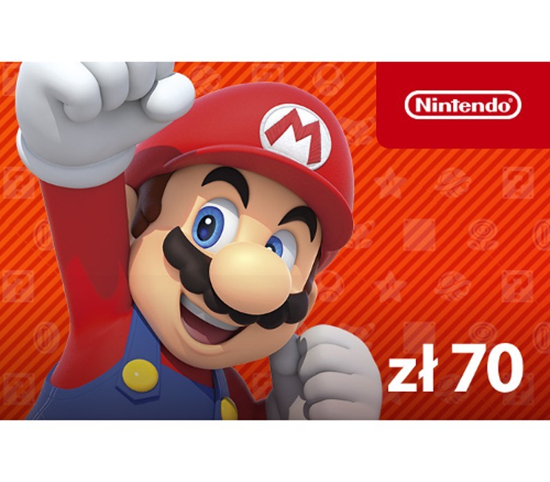 Nintendo eShop Prepaid Card PLN 70 Key PL
