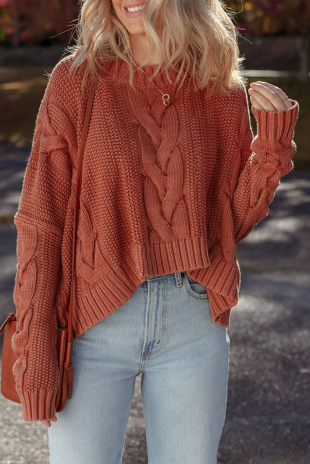 Pull femme en maille