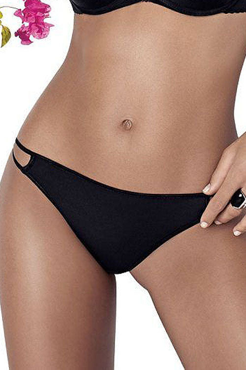 String femme Mat Strings Strings — noir
