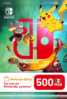 Nintendo eShop Card 500 MXN - Nintendo eShop Key - MEXICO