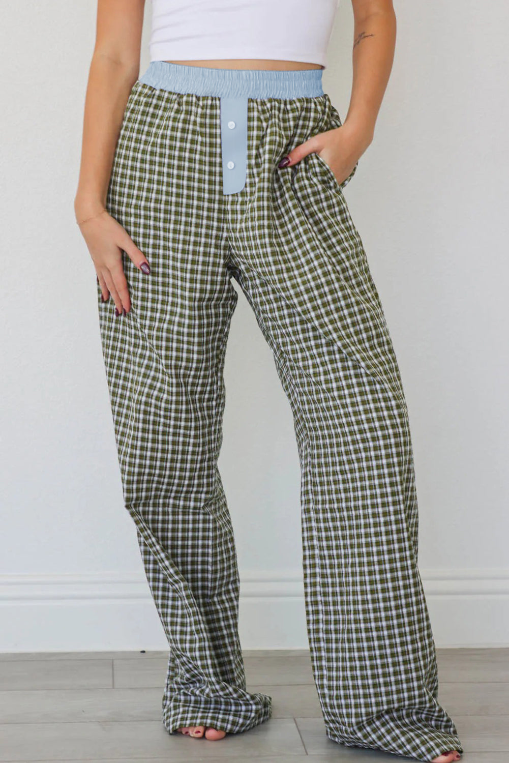 Pantalon femme — marron
