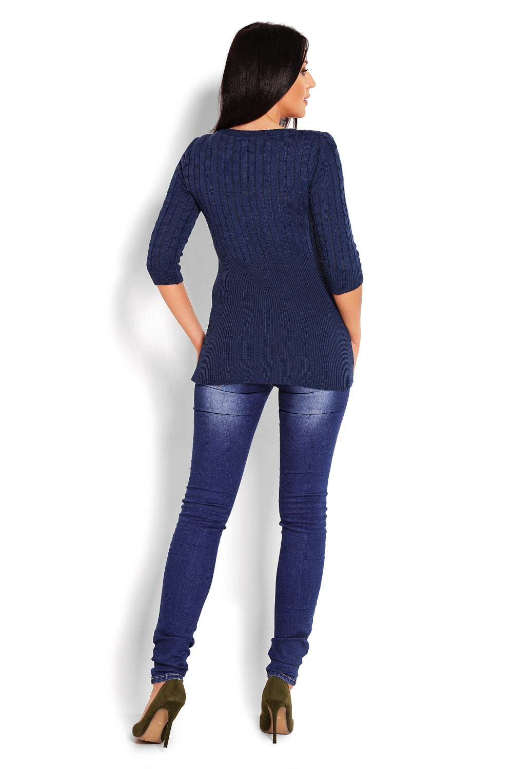 Pull femme PeeKaBoo Chandail Chandail — bleu marine