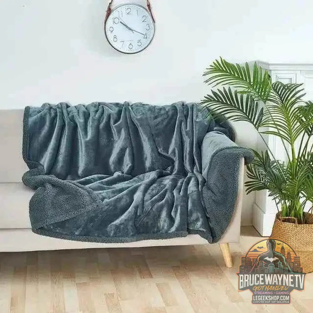 Plaid Chaud Imperméable king size Noir pour un confort maximum - Legeekshop