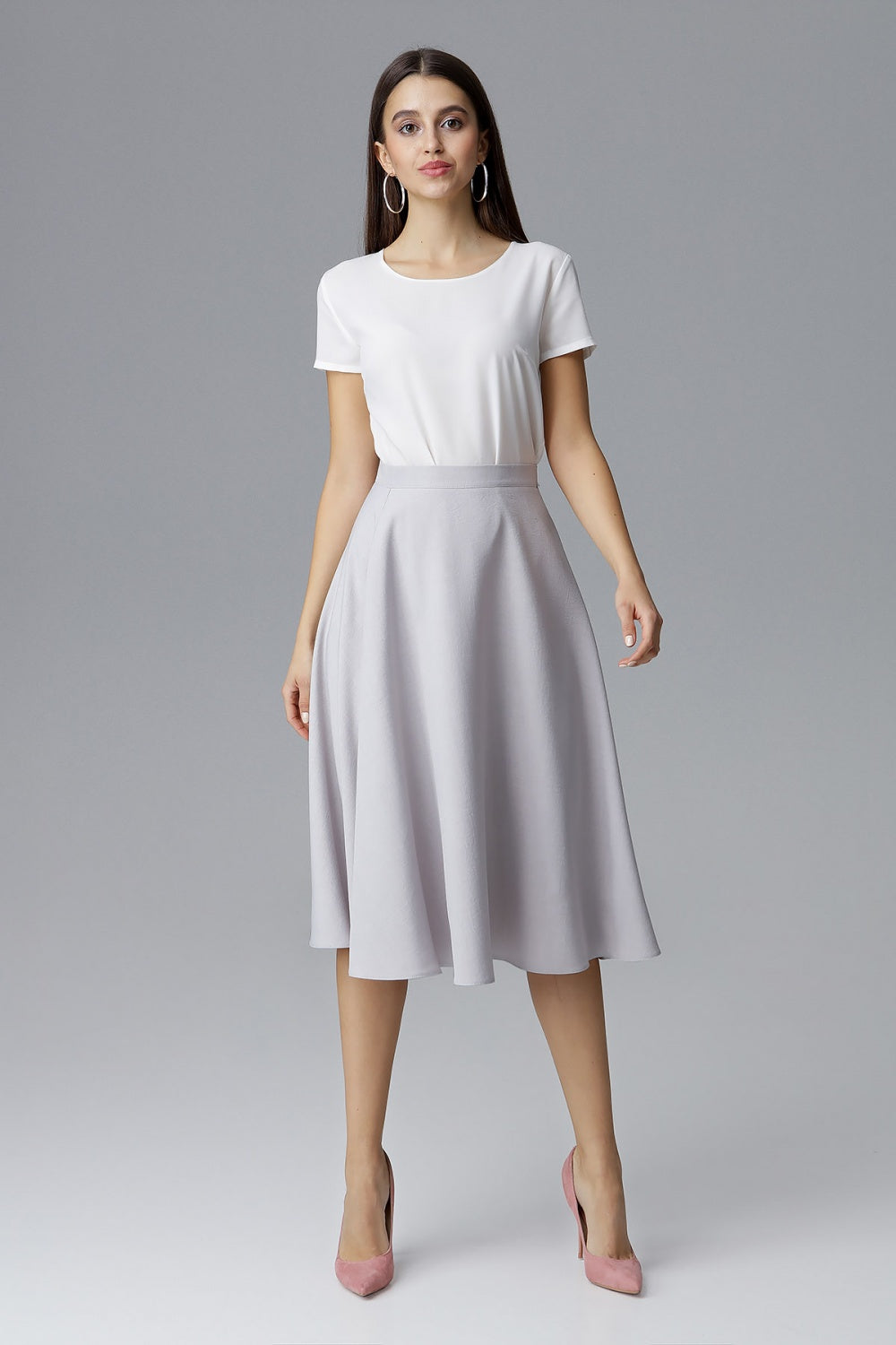 Jupe femme Figl — gris