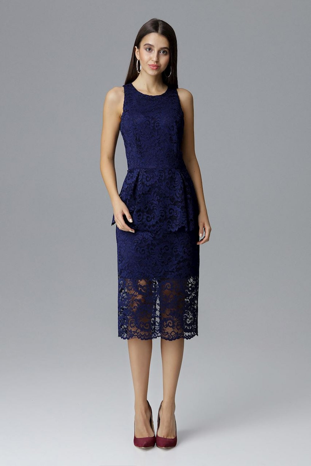Robe femme Figl De Soirée De — bleu marine