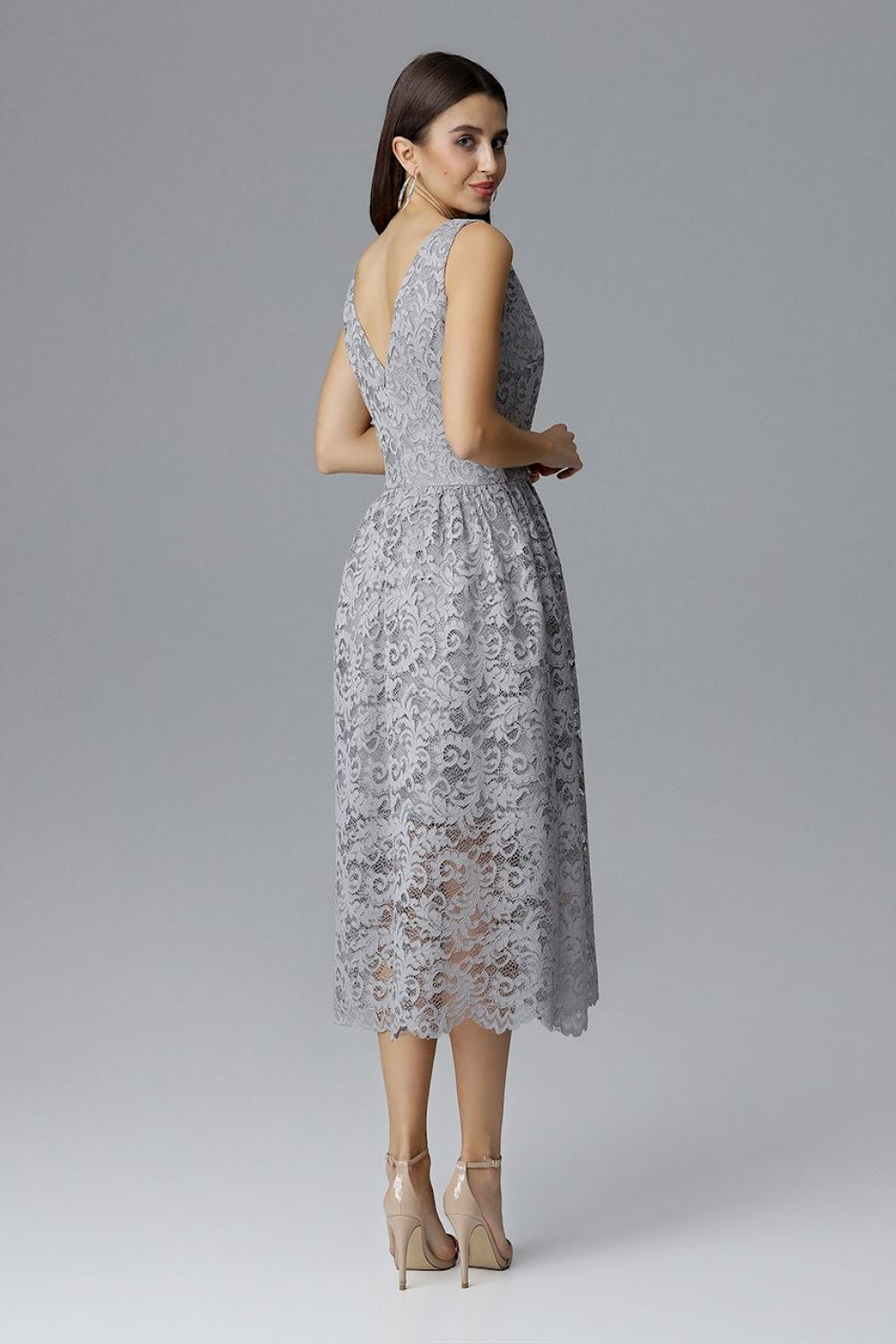 Robe femme Figl De Soirée De — gris