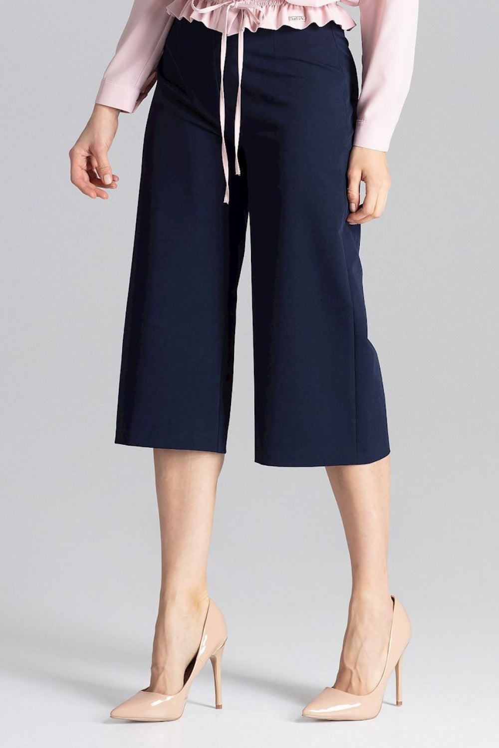 Chaussures à talons femme Figl Pantalon Pantalon — bleu marine