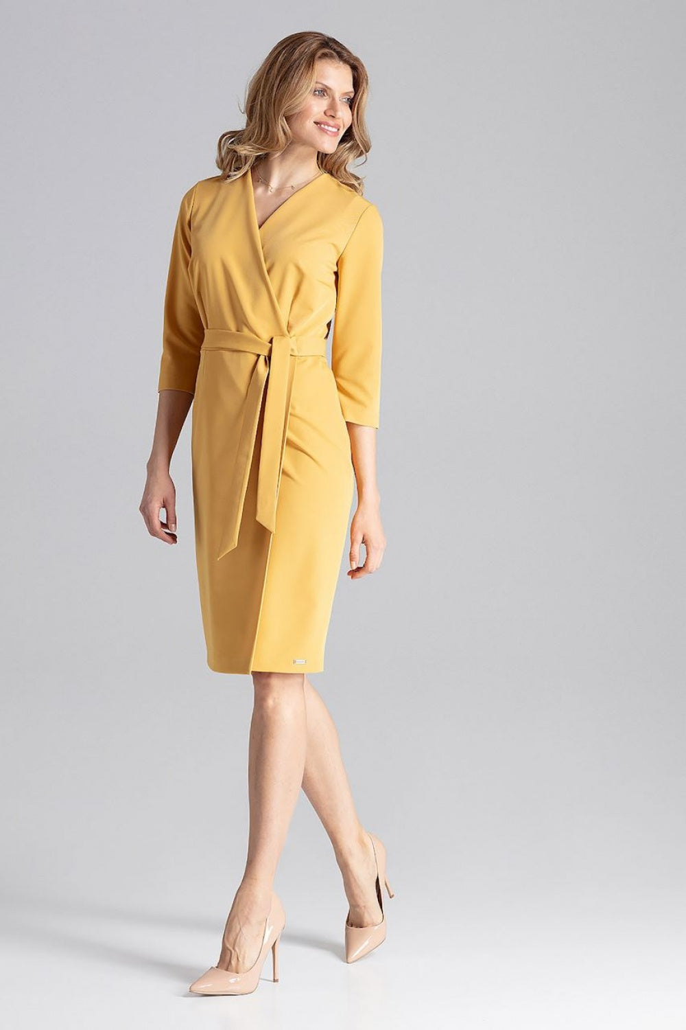 Robe femme Figl De Jour De — jaune