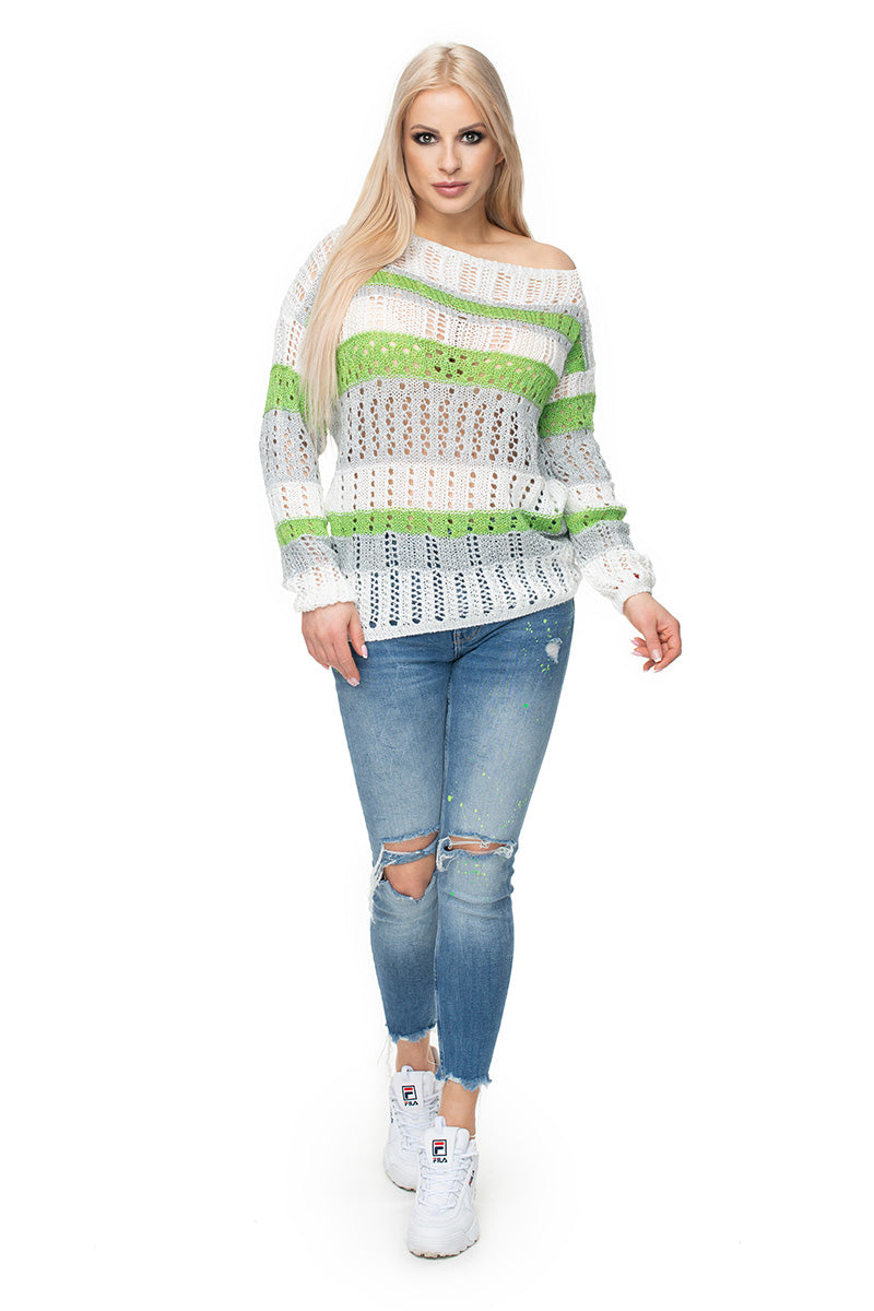 Pull femme PeeKaBoo Chandail Chandail — multicouleur