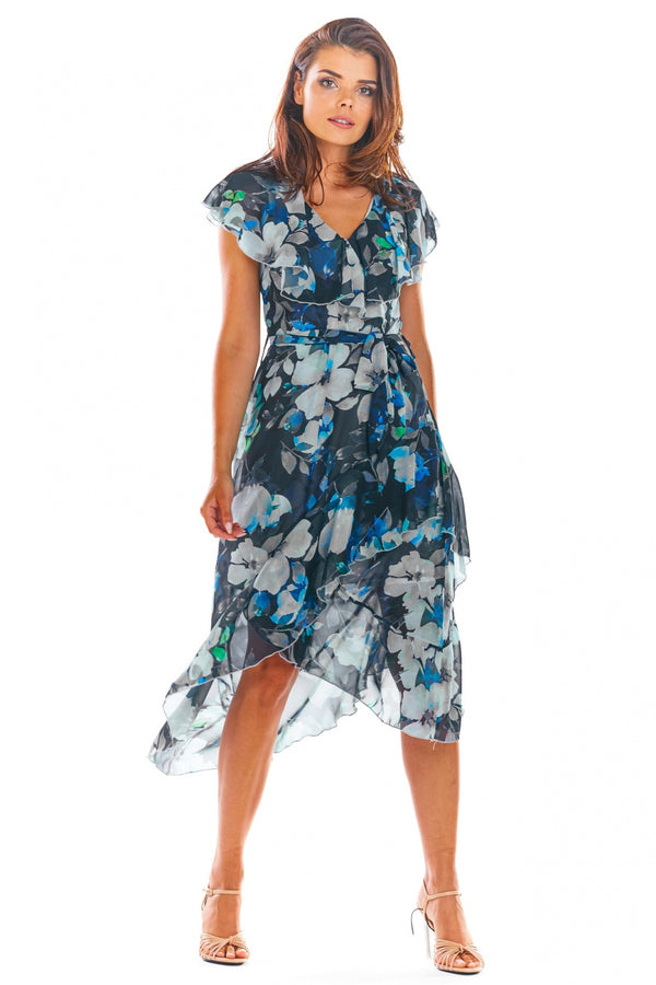 Robe femme awama De Cocktail De — bleu marine
