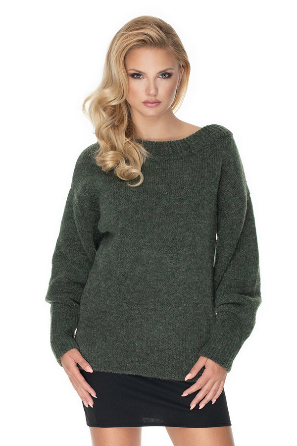 Pull femme PeeKaBoo Chandail Chandail — vert