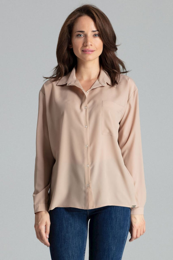 Blouse femme Lenitif — beige