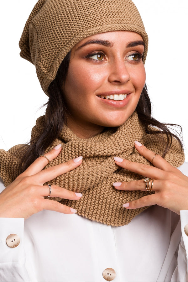 Infinity Écharpe femme BE Knit — beige
