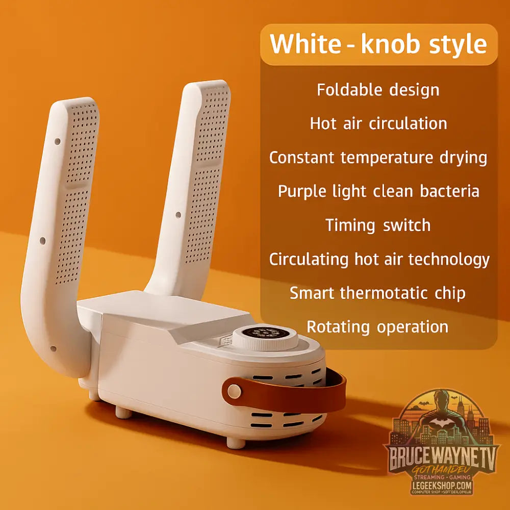 👟 sèche-chaussures électrique portable – minuterie intelligente & désodorisant 👟 - Legeekshop